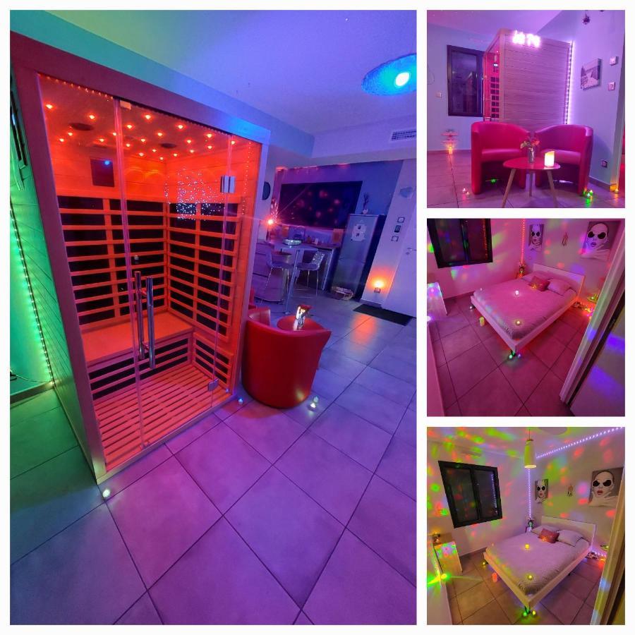 Ychoux Un Sejour Romantique En Couple Avec Jacuzzi Prive Chromotherapie Jardin Maison Privee מראה חיצוני תמונה